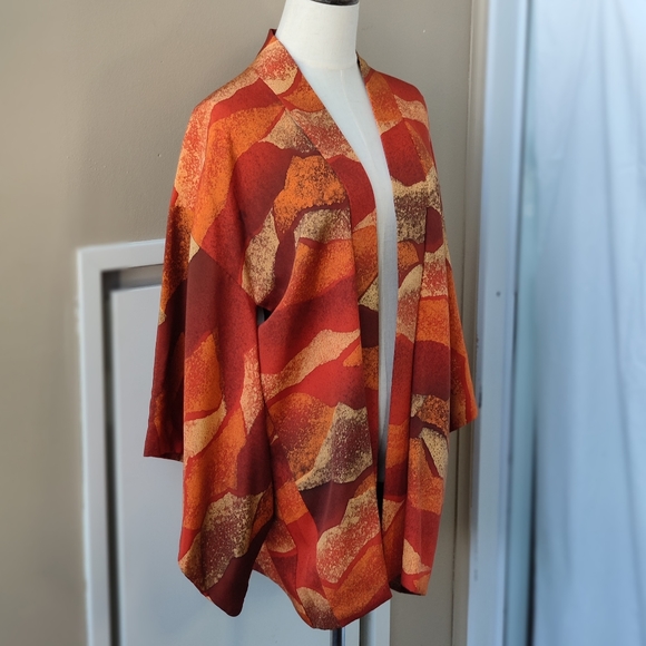 Polyester HAORI KIMONO - Picture 3 of 10